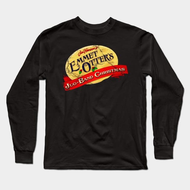 Vintage Fan Art Jug Band Long Sleeve T-Shirt by Motartefa Art